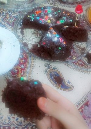 عکسی از دستور کیک کاکائویی