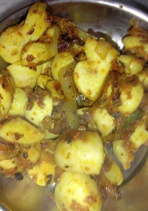 A picture of Masala mushrooms.
