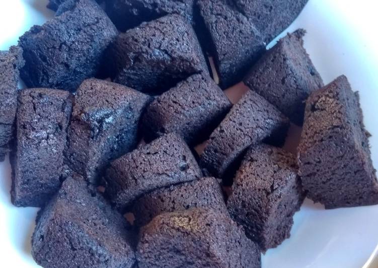 Cara Gampang Membuat Brownies kukus oreo Anti Gagal