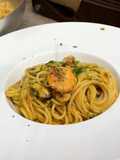 Spaghetti with Frozen Seafood