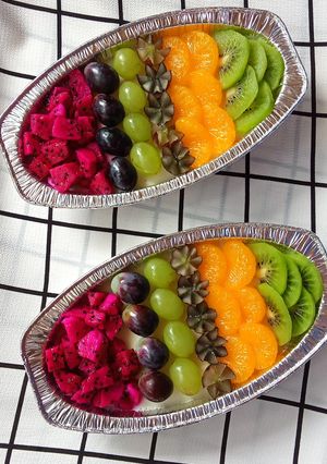 Foto resep Puding Buah