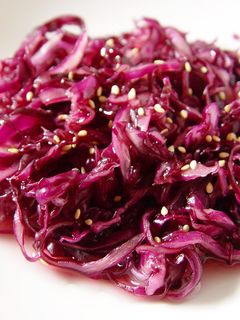 【厚生廚房】糖醋漬紫高麗 的食譜成品照片