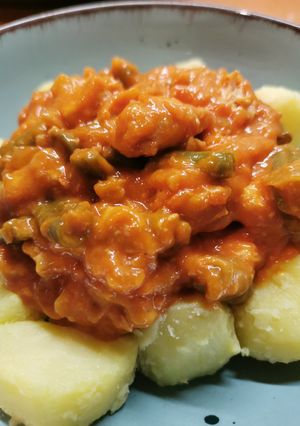 Zöldbabos csirkemell recept fotója