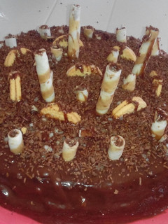 Una foto de Torta de Chocolate y Café Económica-casera