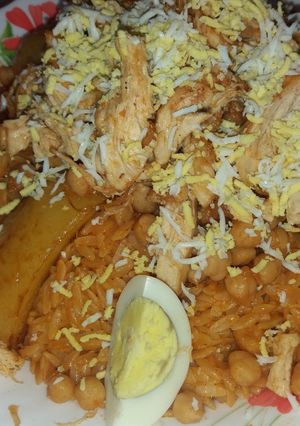 صورة لوصفة تليتلي مجمر بالدجاج