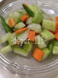 Foto resep Acar Mentah Timun&Wortel