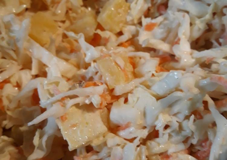 Step-by-Step Guide to Prepare Homemade Pineapple Slaw