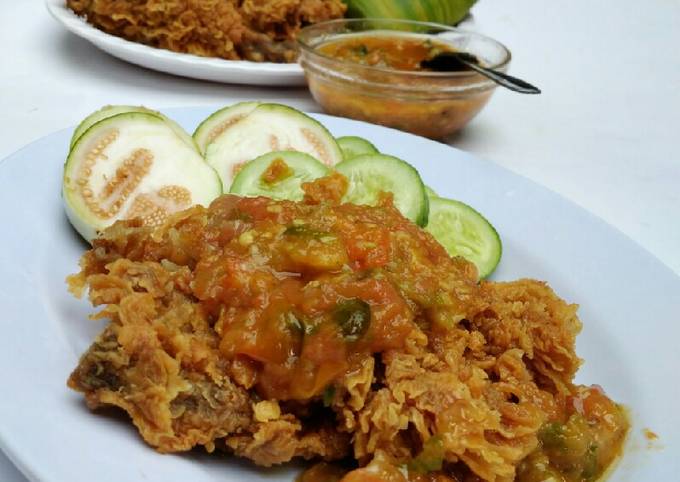 Resep Ayam Geprek Sambal Bawang Tomat Resep Ayam Geprek Sambal Bawang Tomat
