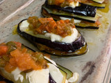 Lasañitas vegetales de berenjena