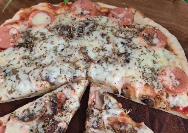 Pizza tanpa Ragi tanpa Proofing