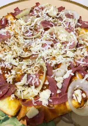 Foto resep Pizza Roti Tawar Teflon