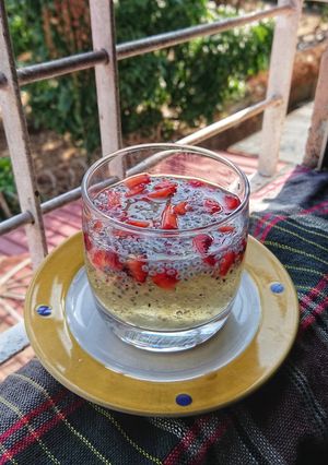 Hình của món Chè Mủ Trôm Hạt É.