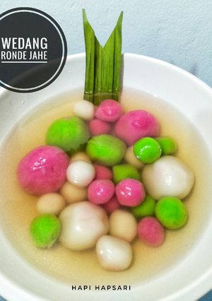 Foto resep Wedang Ronde Jahe
