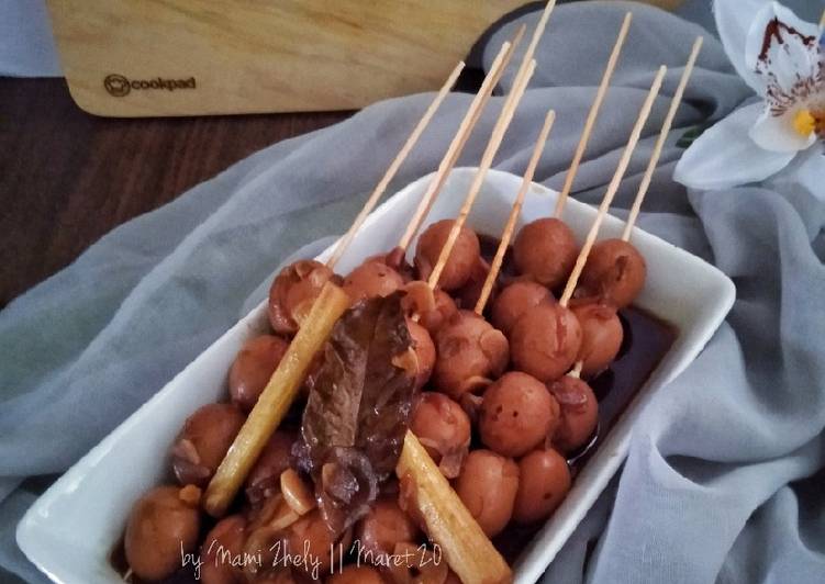 Resep Sate Puyuh Pindang Saus Tiram yang Lezat Sekali