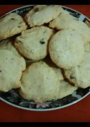 Una foto de Galletas de chocolate chips sin mantequilla