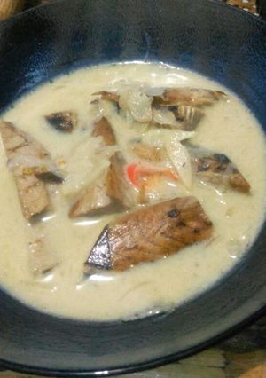 Foto resep Tongkol kuah santan