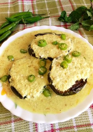 বেগুনের রায়তা (beguner raita recipe in Bengali) রেসিপির প্রধান ছবি