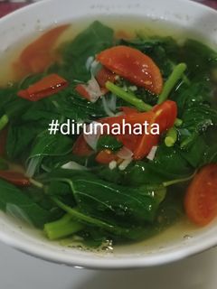 Foto resep Sayur Bayam Kuah Bening