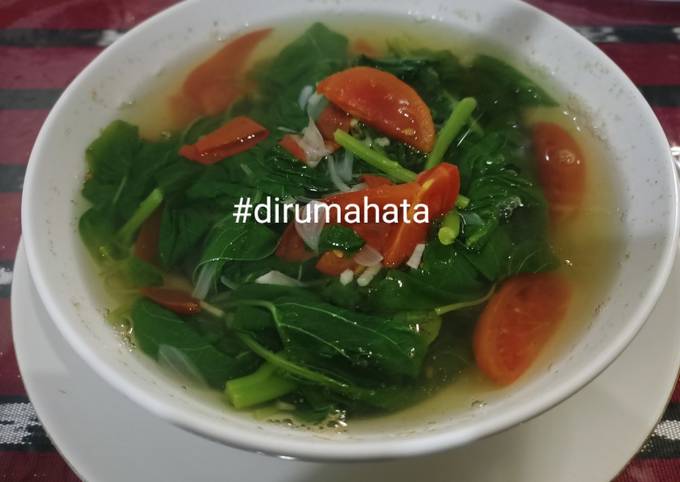 Resep Sayur Bayam Kuah Bening Oleh Dirumahata Cookpad