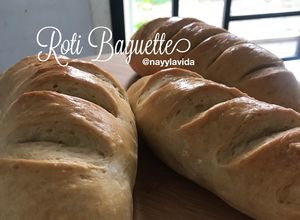 Foto resep Roti perancis / baguette homemade