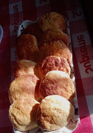 صورة لوصفة خبيزات بمكون يخليها هشة وطرية 🥯👍🏾