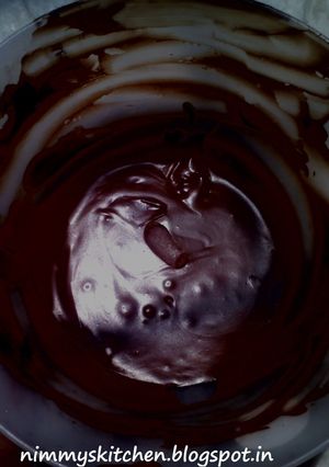 A picture of Chocolate Ganache.