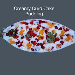 A picture of No-Bake Sponge Cake Dessert with Yogurt Whipped Cream.
