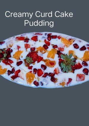 A picture of No-Bake Sponge Cake Dessert with Yogurt Whipped Cream.
