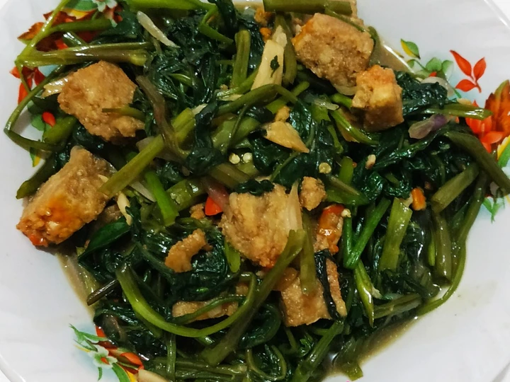 Cara Gampang Menyiapkan Resep Tumis Kangkung Oncom Saus Tiram yang Bisa Manjain Lidah Anti Ribet, Uenak Banget