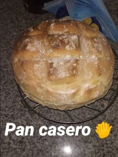 Una foto de Pan casero
