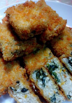 Foto resep Nugget Tahu Bayam