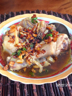Foto resep Ayam kukus jahe soy sauce