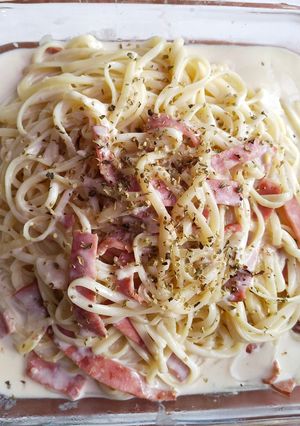 Foto resep Fettuccine Carbonara