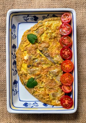 Una foto de Tortilla de Gírgolas Agroecológicas 🍄