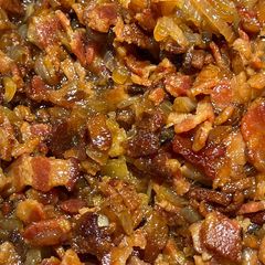 A picture of Onion Bacon Jam.