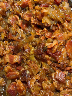A picture of Onion Bacon Jam.