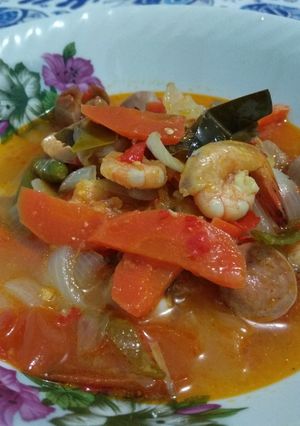 Foto resep Tomyam Udang Sosis