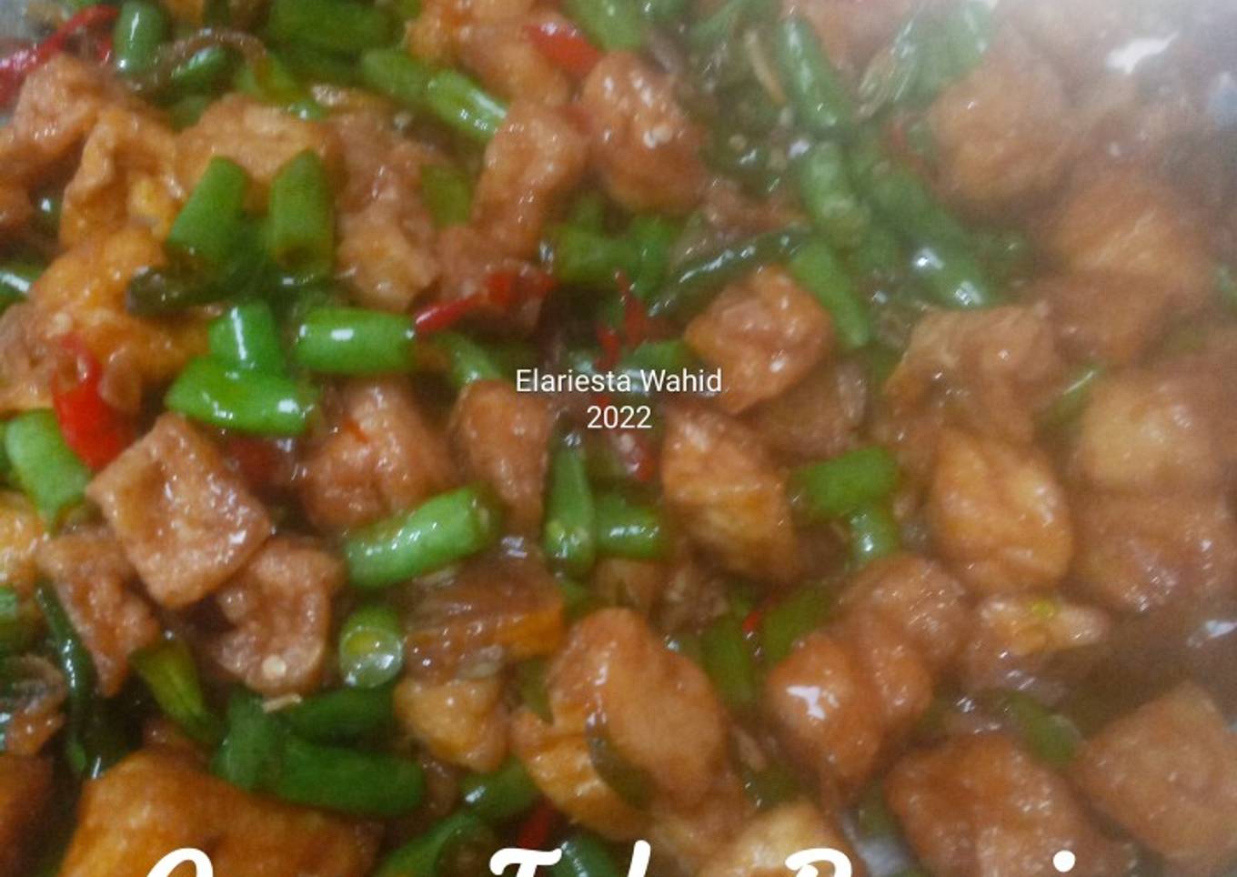 Oseng Tahu Buncis