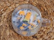 Gambar es melon nata de coco susu