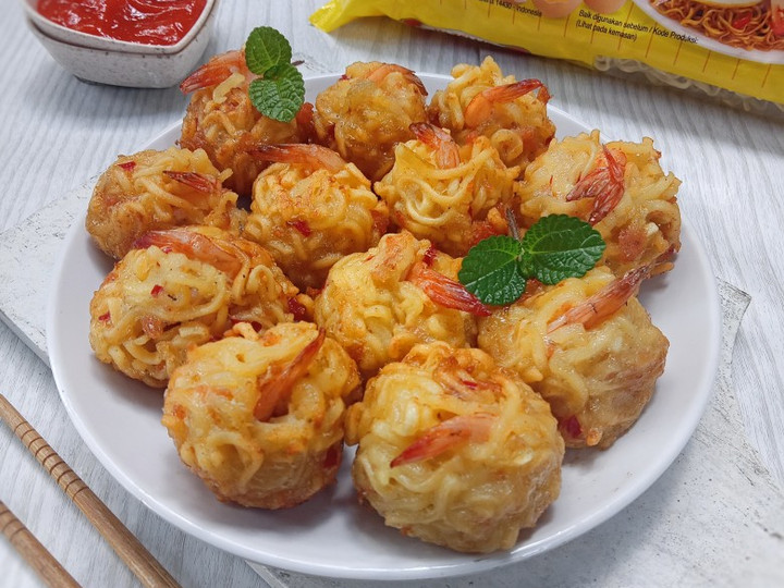 Resep Mi isi udang Anti Gagal
