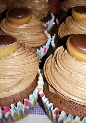 Toffifee muffin recept fotója