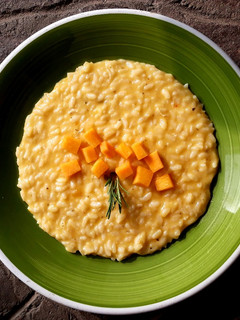 Foto di Risotto alla crema di zucca e gorgonzola