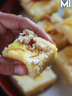 A picture of Milk powder burfi | How to make burfi | Burfi in 15 minutes.