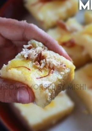 A picture of Milk powder burfi | How to make burfi | Burfi in 15 minutes.