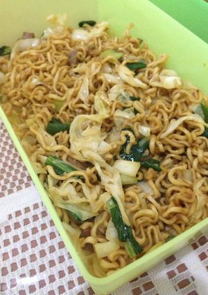 Foto resep Mie telor goreng baso