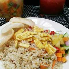 A picture of Nasi Goreng Kampung.