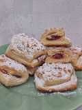 Libritos de membrillo con grasa