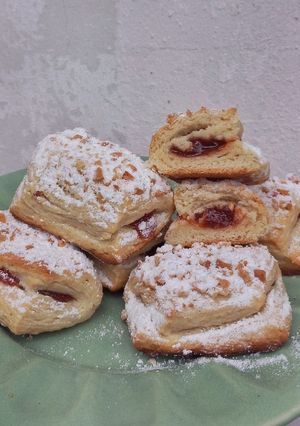 Una foto de Libritos de membrillo con grasa