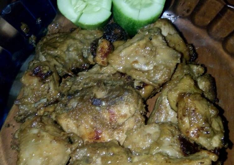 Ayam Bacem mentega panggang teflon (modif) 😁