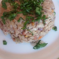 A picture of Oats upma.